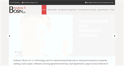 Desktop Screenshot of njbusiness-attorney.com