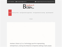 Tablet Screenshot of njbusiness-attorney.com